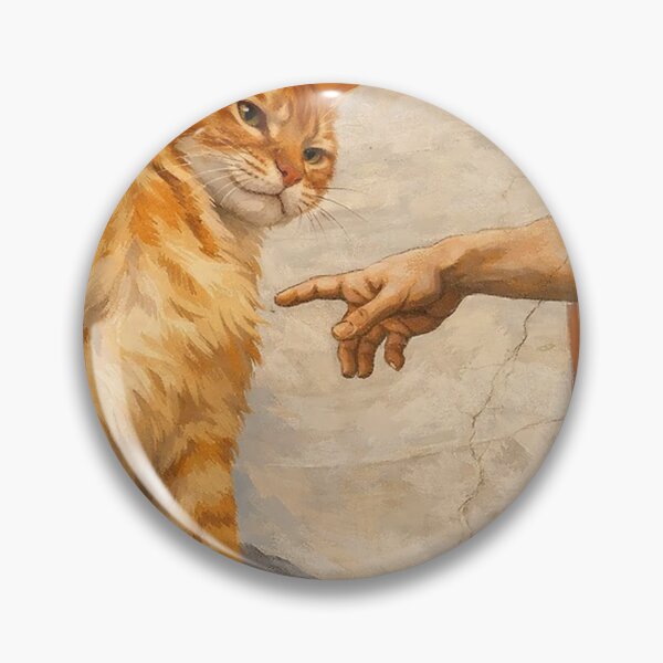 Item preview, Cat and God's Hand designed and sold by JulietteThomas.