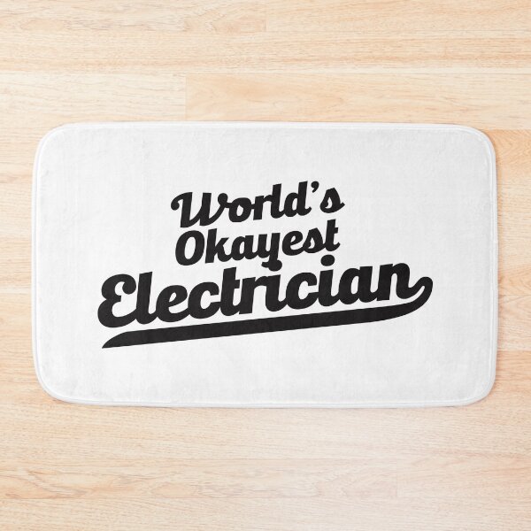 Item preview, World's Okayest Electrician  designed and sold by Vector-Artist.