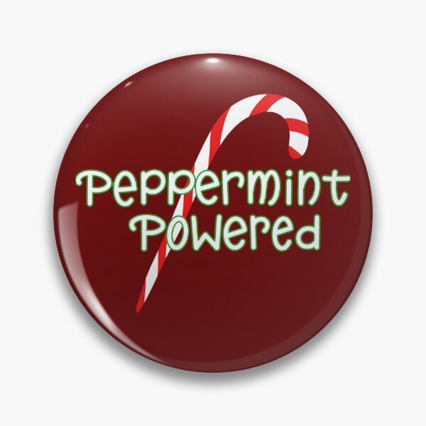 Item preview, Peppermint Powered with Candy Cane for Holiday Season designed and sold by DOODLEEDOODA.