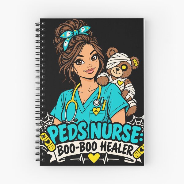 Item preview, Halloween Pediatric Nurse Boo-Boo Healer Teddy Bear designed and sold by Uglyandcute.
