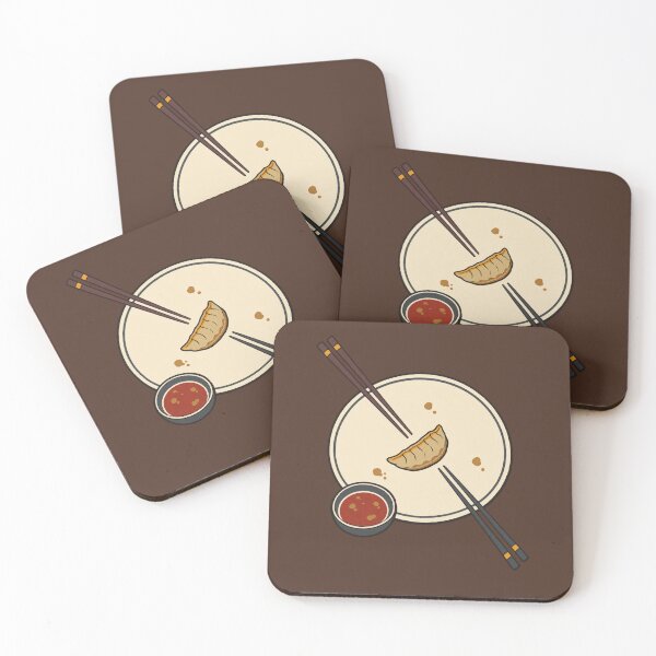 Item preview, The Last Gyoza — Funny Japanese Dumpling Food Art | Ukiyo-e Woodblock designed and sold by Planthem.