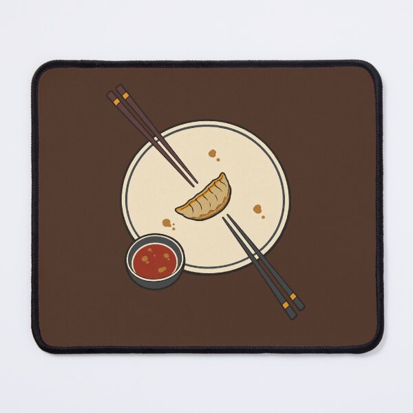 Item preview, The Last Gyoza — Funny Japanese Dumpling Food Art | Ukiyo-e Woodblock designed and sold by Planthem.