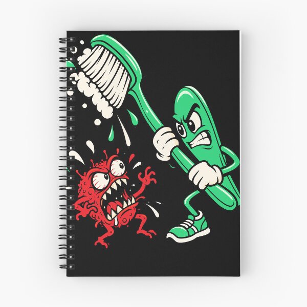 Item preview, Dental Hygienist Halloween Toothbrush vs. Cavity Monster designed and sold by Uglyandcute.