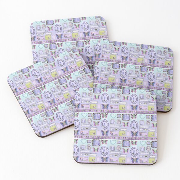 Item preview, Lily of the Valley Hearts and Tags designed and sold by Sharon Schwalbe.