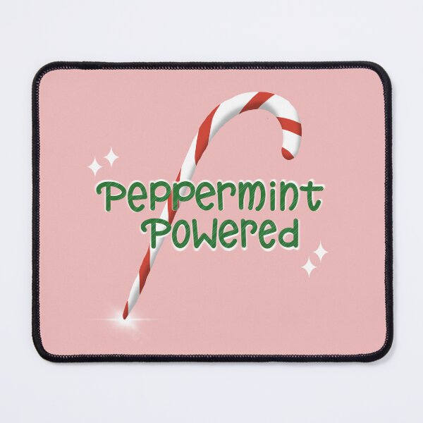 Item preview, Peppermint Powered with Candy Cane v2 Holiday Style designed and sold by DOODLEEDOODA.
