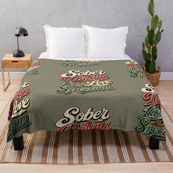 Item preview, Sober Dating is Like Love on the Spectrum designed and sold by Shy Fractal Designs.