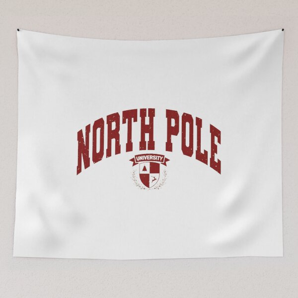 Item preview, North Pole University Distressed Holiday  designed and sold by MichelleF34464.