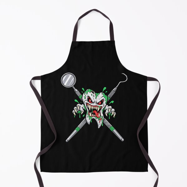 Item preview, Dental Assistant Fighting Cavities and Curses Halloween Tooth Creature designed and sold by Uglyandcute.