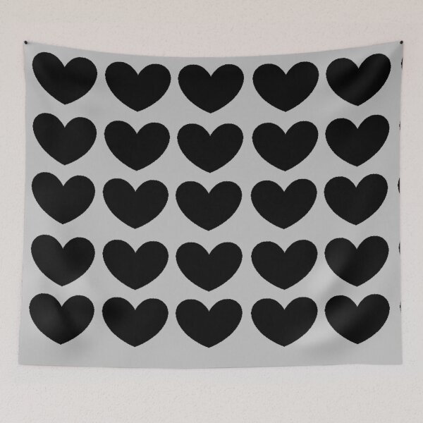 Artikelvorschau, Schwarze Herzen entworfen und verkauft von RogueofSpace.