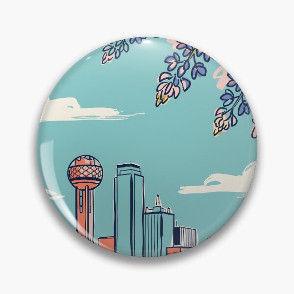 Item preview, Dallas Vintage Retro USA Travel designed and sold by RareDeerArt.