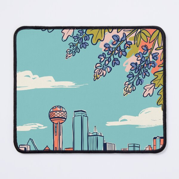 Item preview, Dallas Vintage Retro USA Travel designed and sold by RareDeerArt.