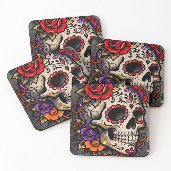 Item preview, Ed Hardy style skull and roses designed and sold by infiny-designs.