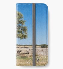 African landscape. iPhone Wallet/Case/Skin