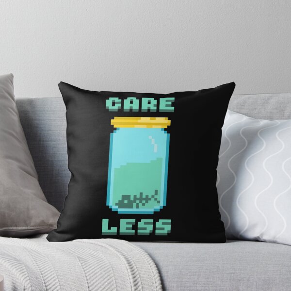 Item preview, Glass Jar Of A Careless Person Funny Sarcastic Quote Art designed and sold by Lazycrocodile.