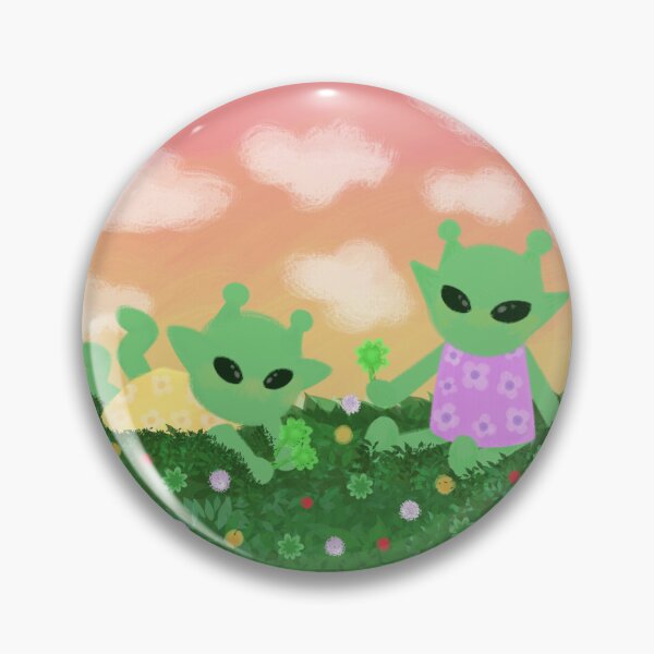 Item preview, Aliens in the Clover Field designed and sold by digidoodles.