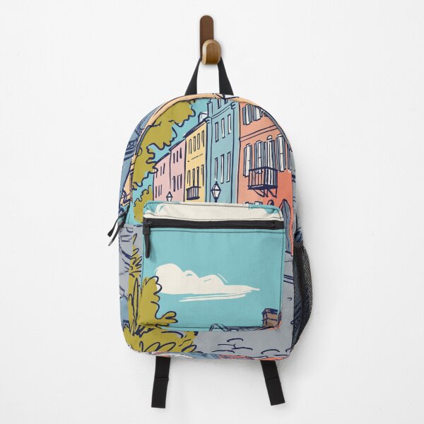 Item preview, Charleston Vintage Retro USA Travel designed and sold by RareDeerArt.