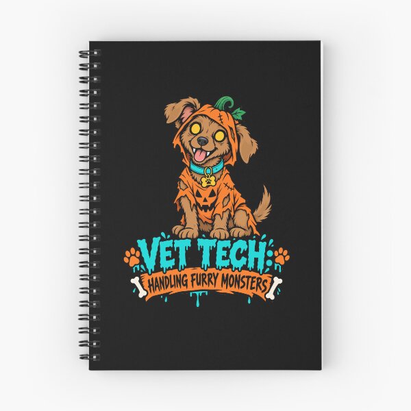 Item preview, Vet Tech Halloween Dog | Furry Monsters Pumpkin Costume designed and sold by Uglyandcute.