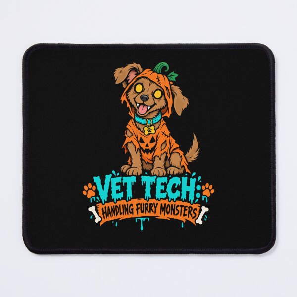 Item preview, Vet Tech Halloween Dog | Furry Monsters Pumpkin Costume designed and sold by Uglyandcute.