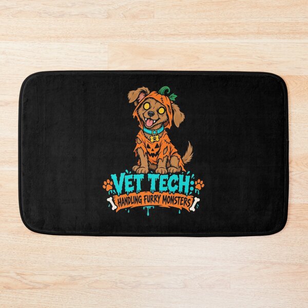 Item preview, Vet Tech Halloween Dog | Furry Monsters Pumpkin Costume designed and sold by Uglyandcute.