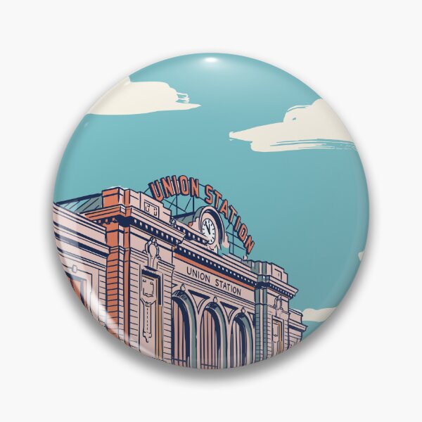 Item preview, Denver Vintage Retro USA Travel designed and sold by RareDeerArt.