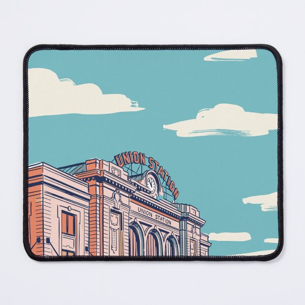 Item preview, Denver Vintage Retro USA Travel designed and sold by RareDeerArt.