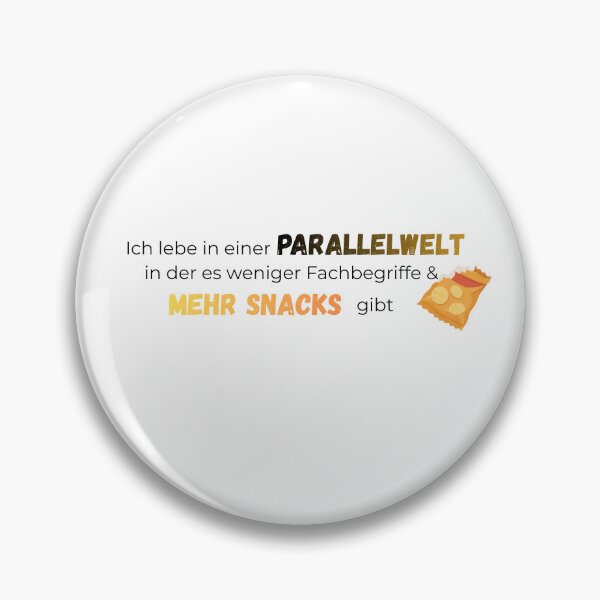 Item preview, Parallel World & More Snacks - Funny saying with snack bag designed and sold by KokoFlanell.