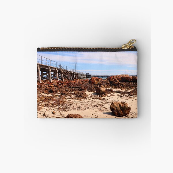 Item preview, Beach and Jetty at Moonta Bay designed and sold by jwwallace.