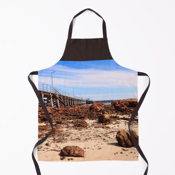 Item preview, Beach and Jetty at Moonta Bay designed and sold by jwwallace.