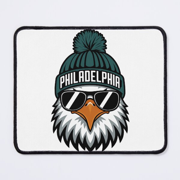 Item preview, Cool Eagle Beanie Sunglasses Philly Fan designed and sold by HeatherRu96664.