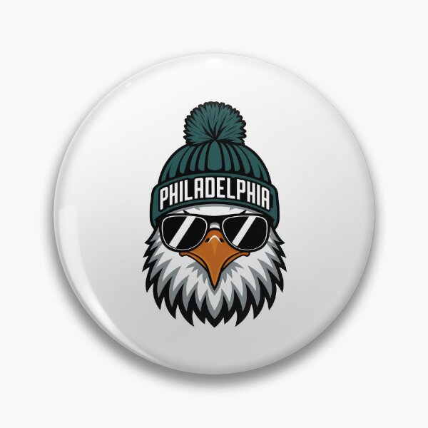 Item preview, Cool Eagle Beanie Sunglasses Philly Fan designed and sold by HeatherRu96664.