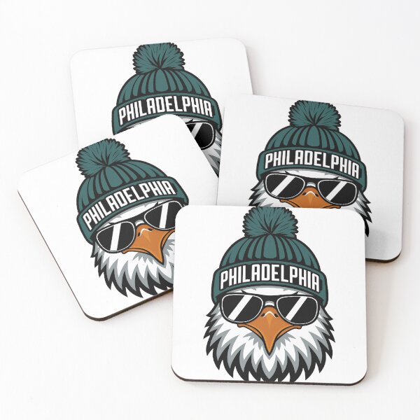 Item preview, Cool Eagle Beanie Sunglasses Philly Fan designed and sold by HeatherRu96664.