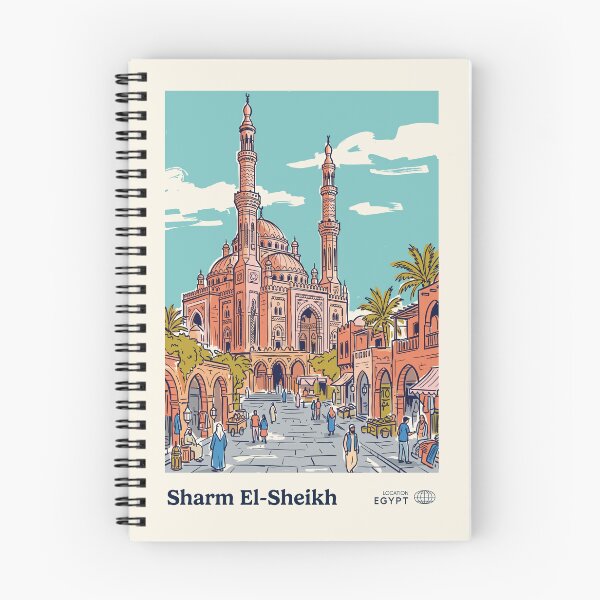 Item preview, Sharm El-Sheikh Vintage Retro Egypt Travel designed and sold by RareDeerArt.