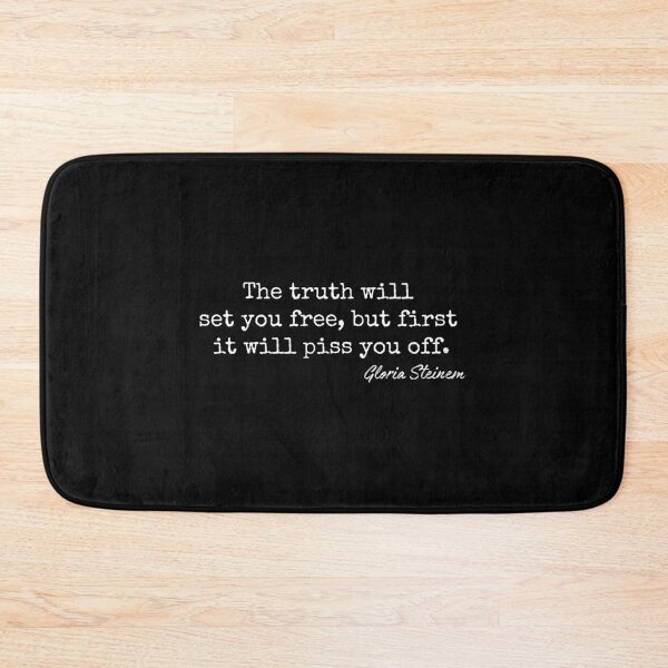 Item preview, Gloria Steinem The Truth Will Set You Free designed and sold by KixMatch.