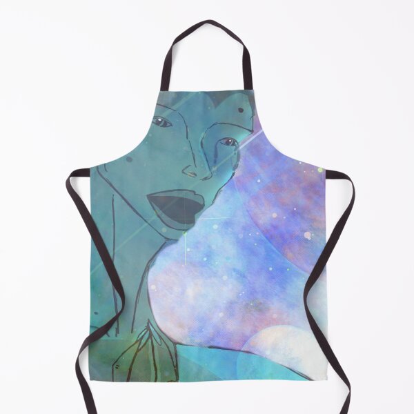 Item preview, "Woman Praying in Space" designed and sold by Spaceart9.