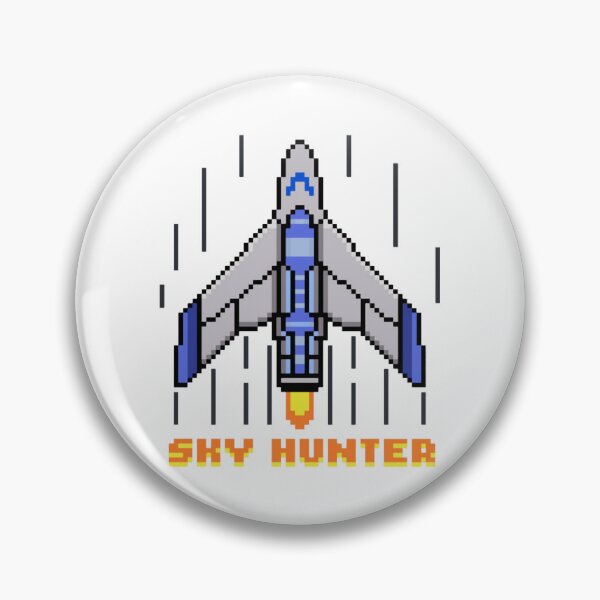 Item preview, Sky Hunter Futuristic Sci Fi Spaceship Aircraft Graphic designed and sold by Lazycrocodile.