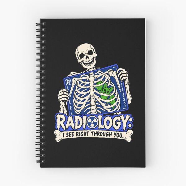 Item preview, Radiology Tech Halloween X-Ray Skeleton with Green Bat Humor designed and sold by Uglyandcute.