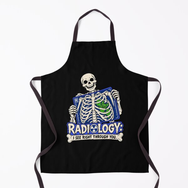 Item preview, Radiology Tech Halloween X-Ray Skeleton with Green Bat Humor designed and sold by Uglyandcute.