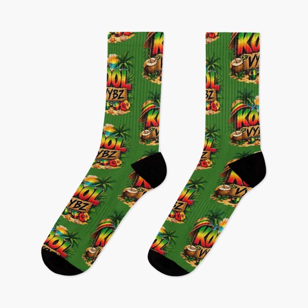 Item preview, Kool Vybz Reggae Rasta Beach Sunset Tropical Vibes Jamaica Design designed and sold by digitalbob60.