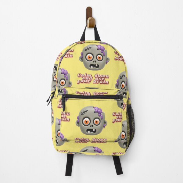 Item preview, Funny Zombie Head Calm Down Use Your Brain designed and sold by Mauswohn.
