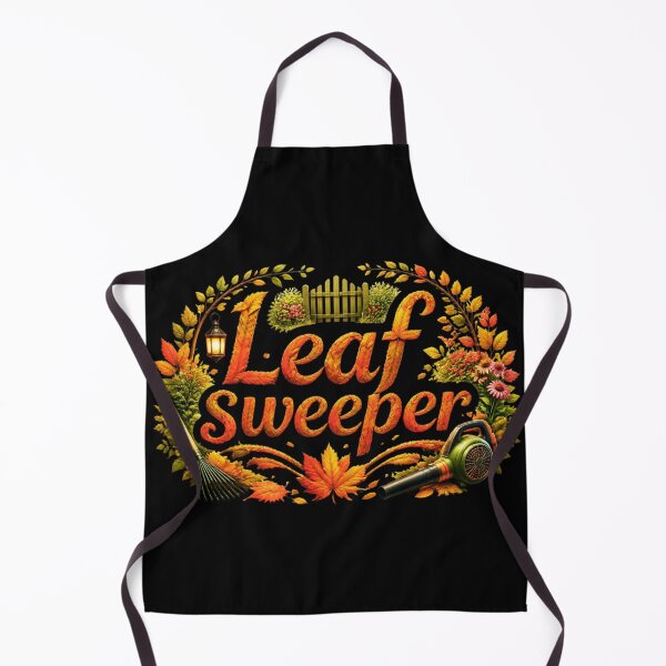 Item preview, Leaf Sweeper Autumn Gardening Fall Lawn Care designed and sold by RDproject.