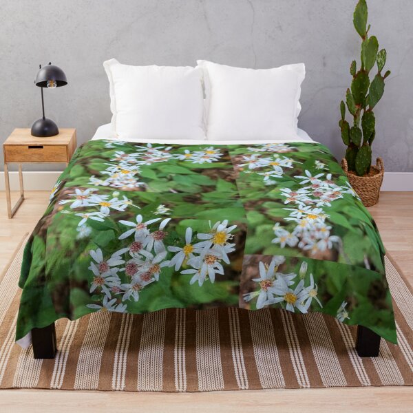 Item preview, White Wood Asters Up Close designed and sold by Amanda1775.