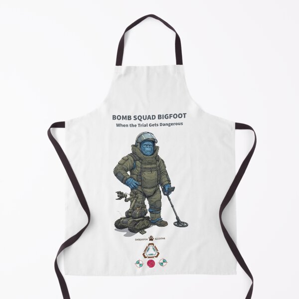 Item preview, EOD Sasquatch - Tactical Bigfoot Bomb Disposal Tech designed and sold by Whimsy Trail Co.