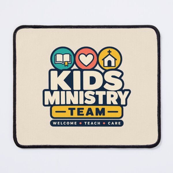 Item preview, Kids Ministry Team Shirt – Church Volunteer & Sunday School Design designed and sold by astersgraphics.