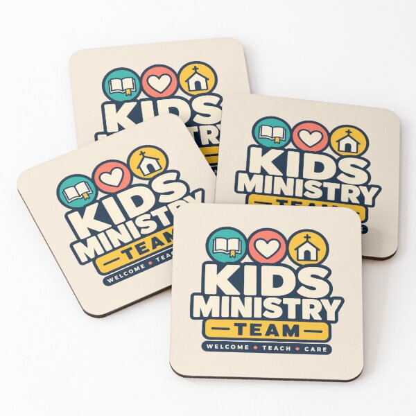 Item preview, Kids Ministry Team Shirt – Church Volunteer & Sunday School Design designed and sold by astersgraphics.