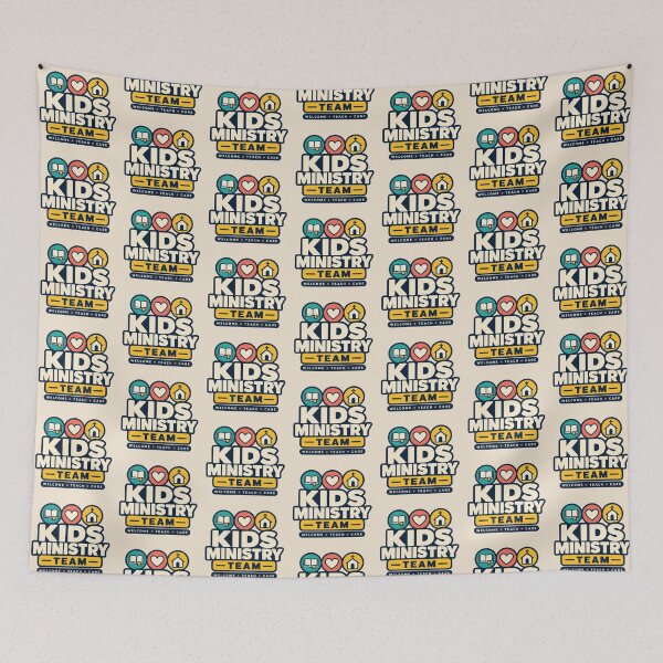 Item preview, Kids Ministry Team Shirt – Church Volunteer & Sunday School Design designed and sold by astersgraphics.