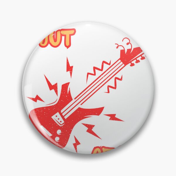 Item preview, Out Of Tune Electric Guitar Rock Music Graphic Art designed and sold by Jikaval.