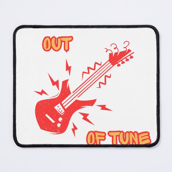 Item preview, Out Of Tune Electric Guitar Rock Music Graphic Art designed and sold by Jikaval.