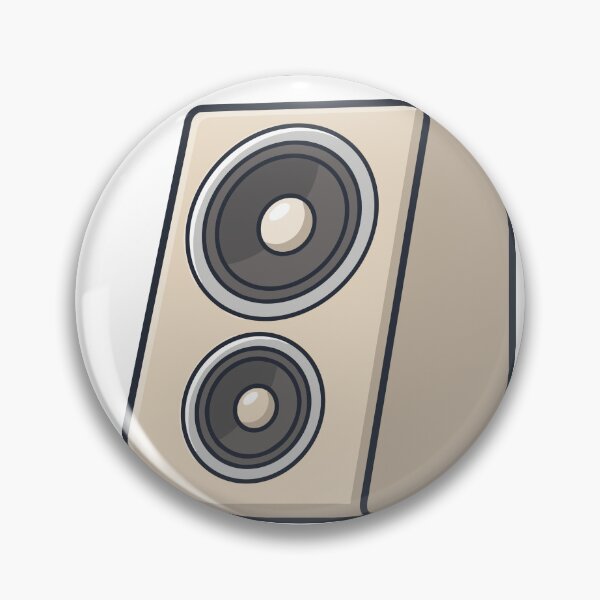 Item preview, Loud And Clean Studio Speaker Sound System Illustration designed and sold by Jikaval.