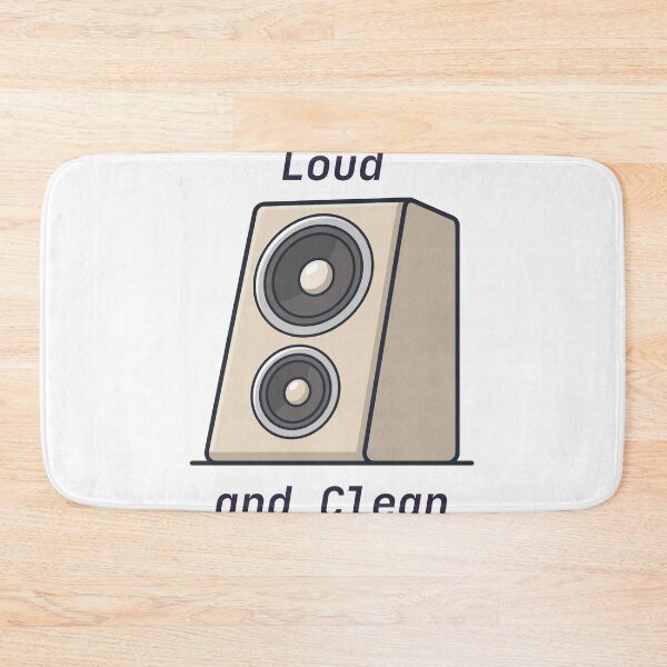 Item preview, Loud And Clean Studio Speaker Sound System Illustration designed and sold by Jikaval.