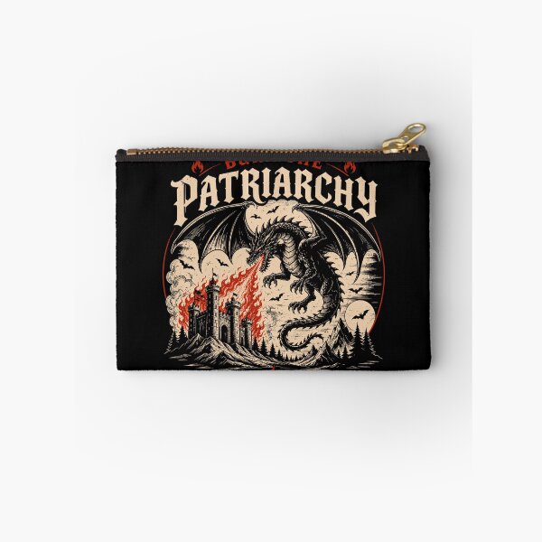 Item preview, Burn The Patriarchy Funny Fantasy Dragon Feminism designed and sold by gordonbwyashop.